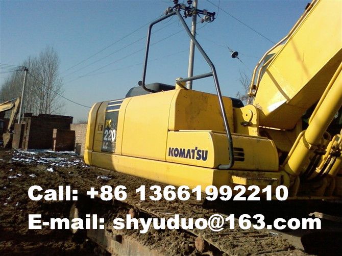 Used Komatsu Crawler Excavator PC220-7