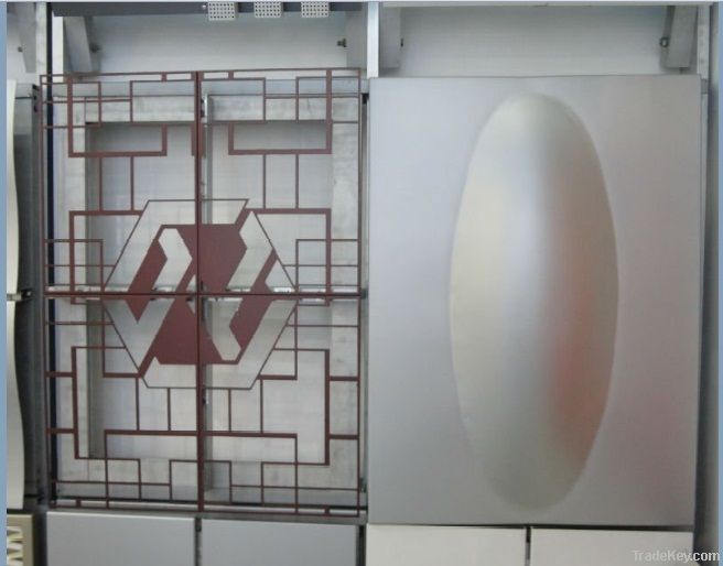 high quality Aluminum Panel with Special Shape 2011