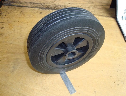 solid rubber wheel 8x2