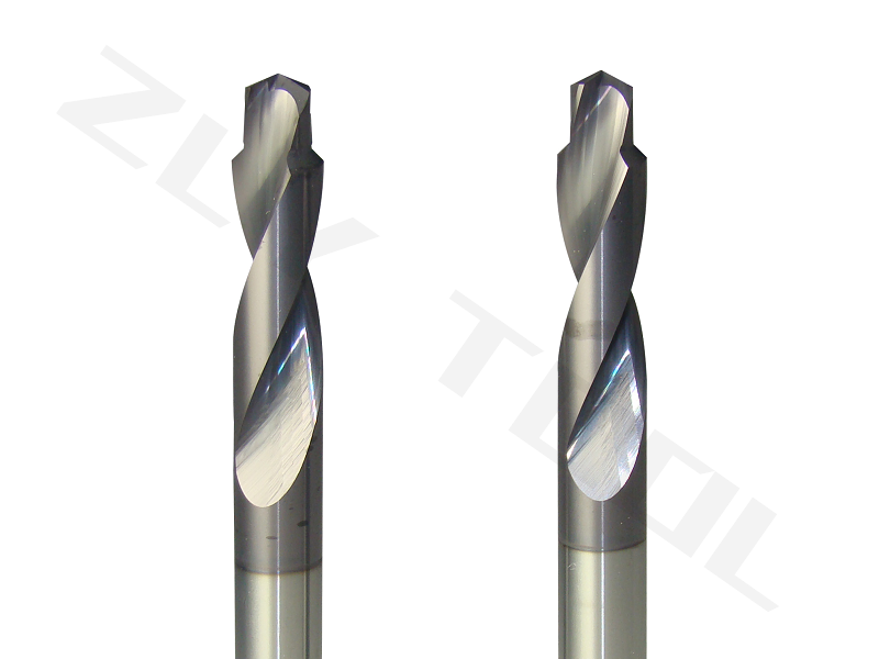 Custom 2F Tungsten Carbide Step Drill Bits for Steel Drilling Metal Drilling Tools Manufacturer TiAlN coating