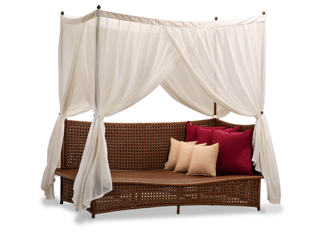 Tatania PE Rattan Lounger