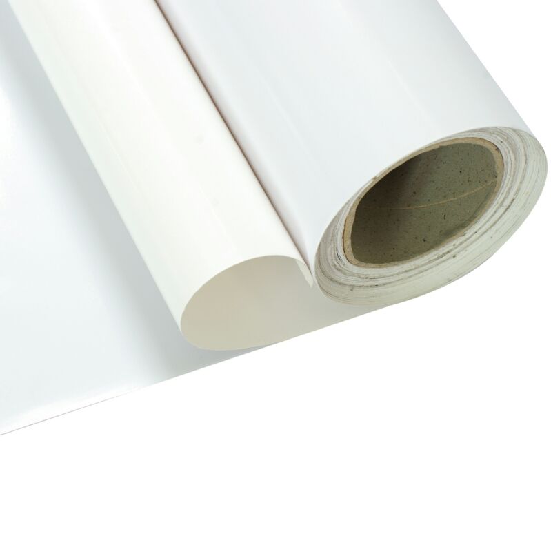 White/Black/Grey Glue Self Adhesive Vinyl