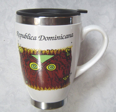 stainless steel ceramic mug