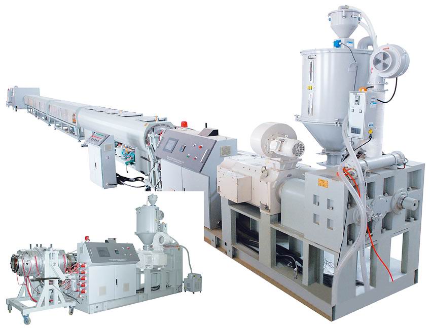 HDPE pipe extrusion machine/Line