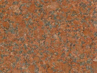 Granite slabs and tile Indian Red/Tan Brown