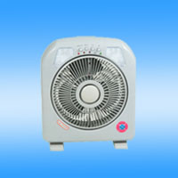 Rechargeable Fan with Emergency Light