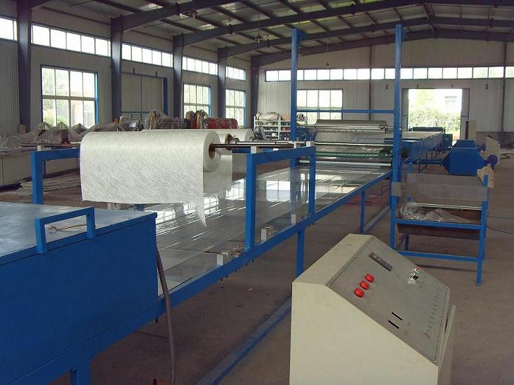 FRP sheet making machine