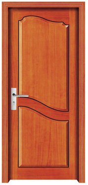 Interior wooden door