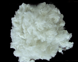 Regenerated polyester staple fiber