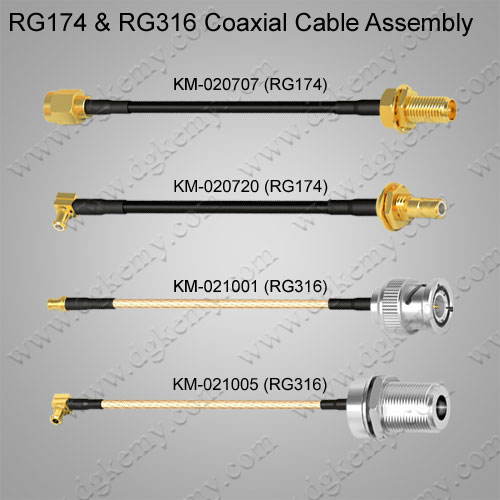 Electrical Jumper Cable (RG174 / 316)