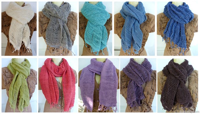 Thai Cotton Hand Woven Scarf Shawl