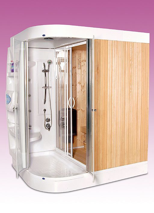 Sauna with Shock Shower