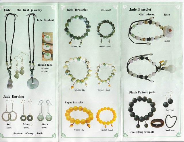 Jade jewerly, agate jewerly,