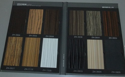 Hot sales: High Gloss Wooden Grain UV paint MDF panels