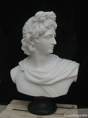 Marble bust