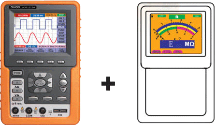 Rorixwell Handheld Digital Storage Oscilloscope