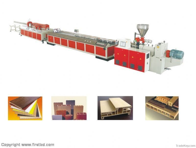 Wooden Plastic Profile Making Machine