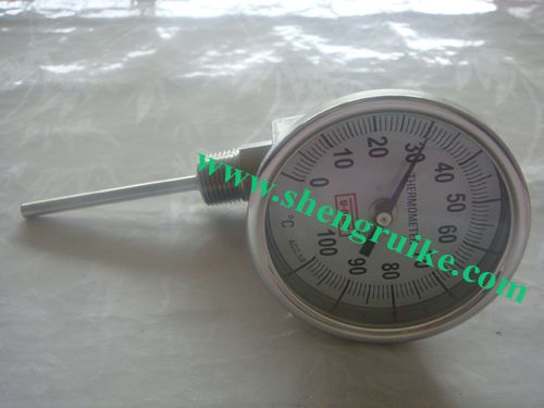 Adjustable Bimetallic Thermometer with 1/2&quot;NPT