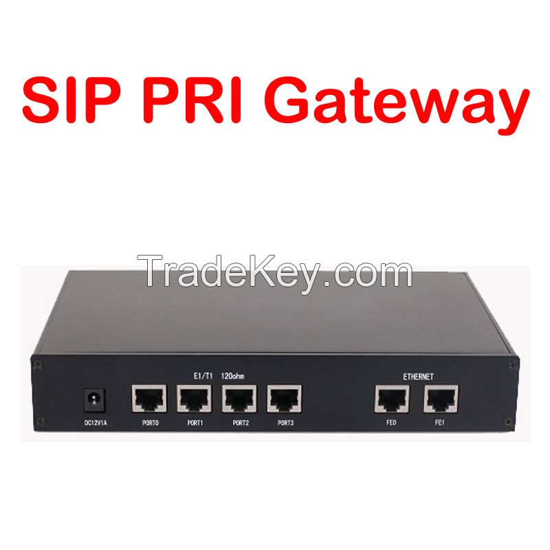 Smart E1 T1 Pri Isdn to SIP Gateway for Call Terminal, PRI Gateway, 30B+D VOIP