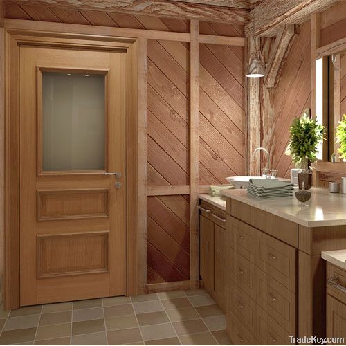 Wood Doors Beveled Glass