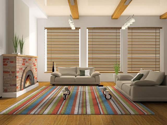 Durable wood venetian blinds