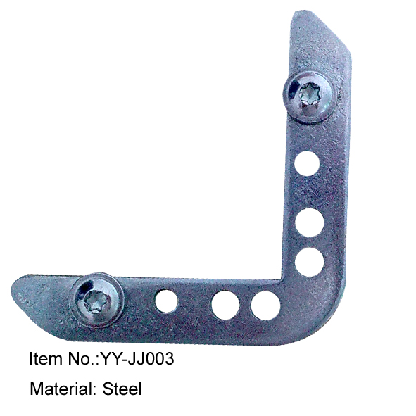 zinc plated flat corner brace connector
