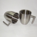 stainless steel mug