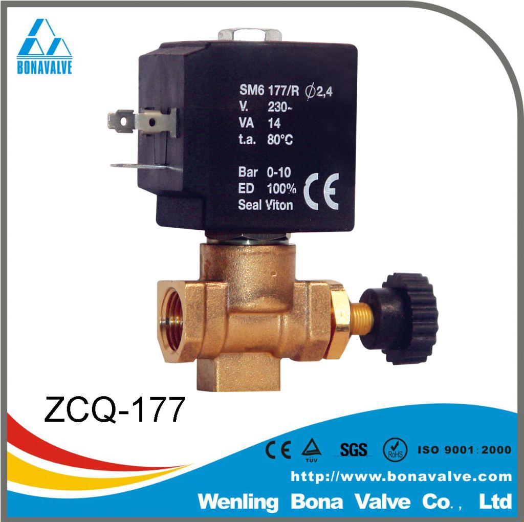 solenoid valve for welding machine