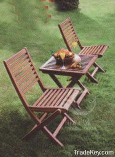 wooden outdoor furniture