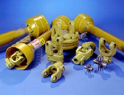 PTO shaft with clutch for agricultural machine