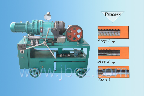 rib peeling roll stamping system