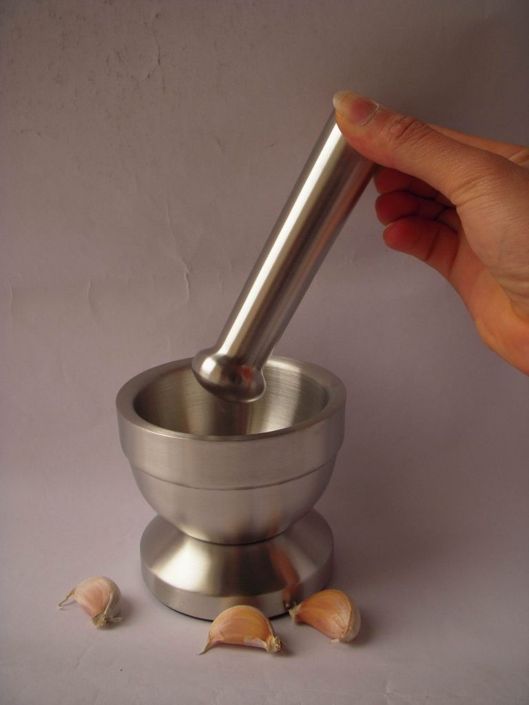 Stainless Steel Garlic Pounder