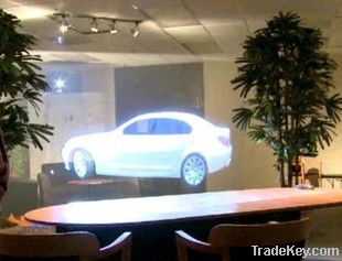 Holographic Rear projection film for advertising with low price