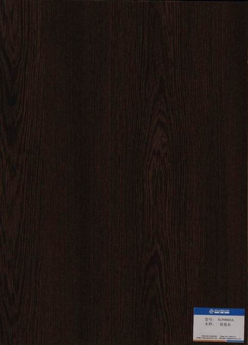 melamine paper for laminated boards---wenge