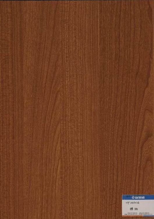 decorative paper for laminated boards---cherry