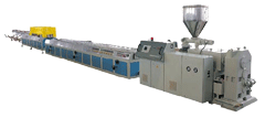 wood plastic composites extrusion line