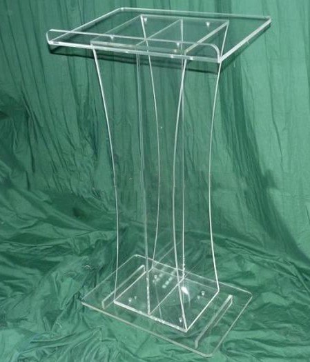 Acrylic lectern