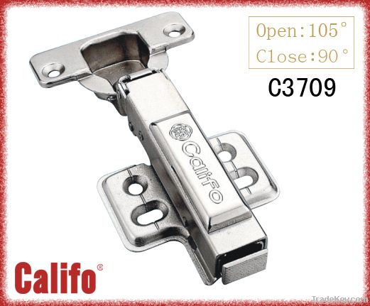 Clip-on soft closing door hinge&amp;detachable cabinet hinge