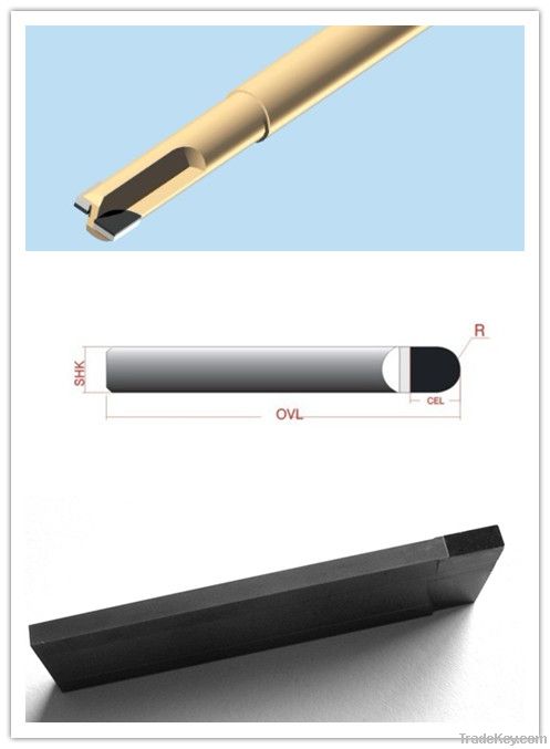 PCD milling and grooving tools