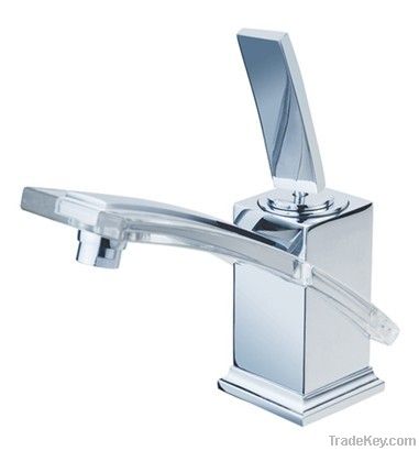 brass body single lever basin faucet for washing