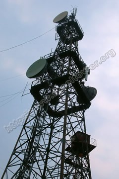 Microwave Steel Tower