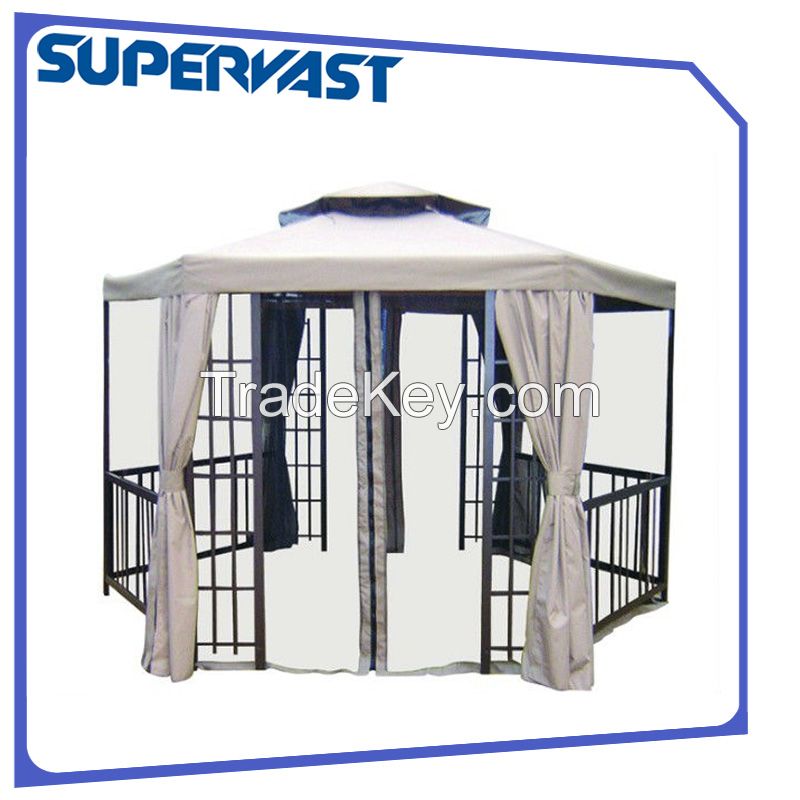 Outdoor Hexagonal Gazebo