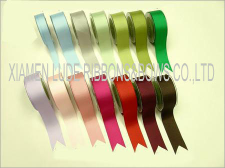 Polyester satin ribbons