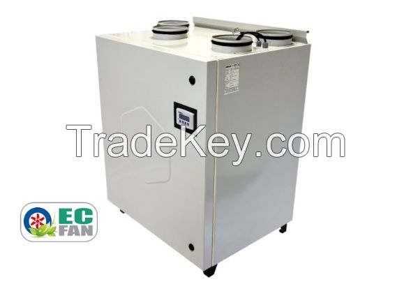 VHR PE EC Residential Type Heat Recovery Unit 