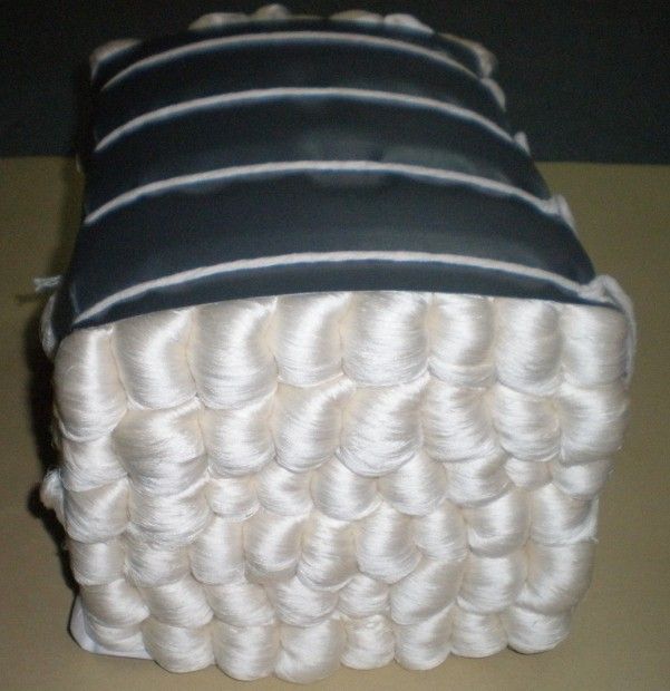 60NM/2 100%Spun Silk Yarn In Raw White In Cone