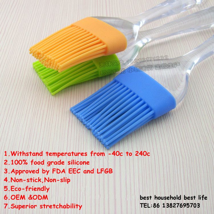  silicone brushes BBQ brush