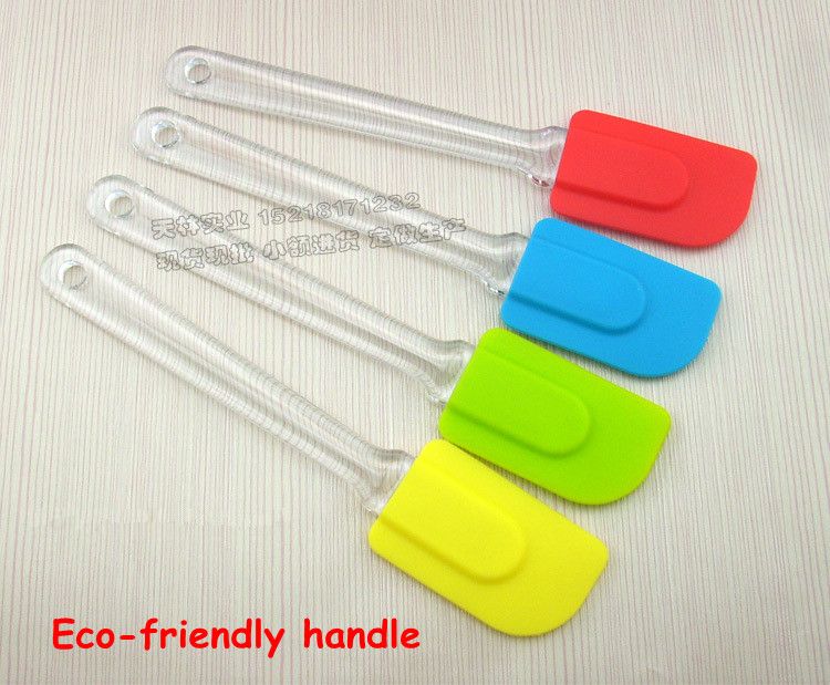 Non-stick silicone spatula set