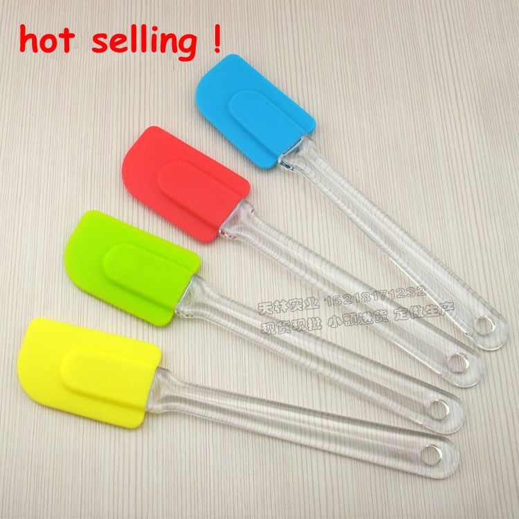 Non-stick silicone spatula set