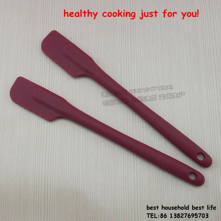 Integrated silicone spatula  turner