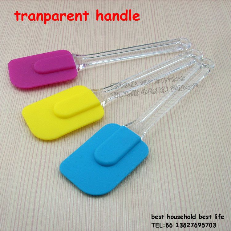 Non-stick silicone spatula set